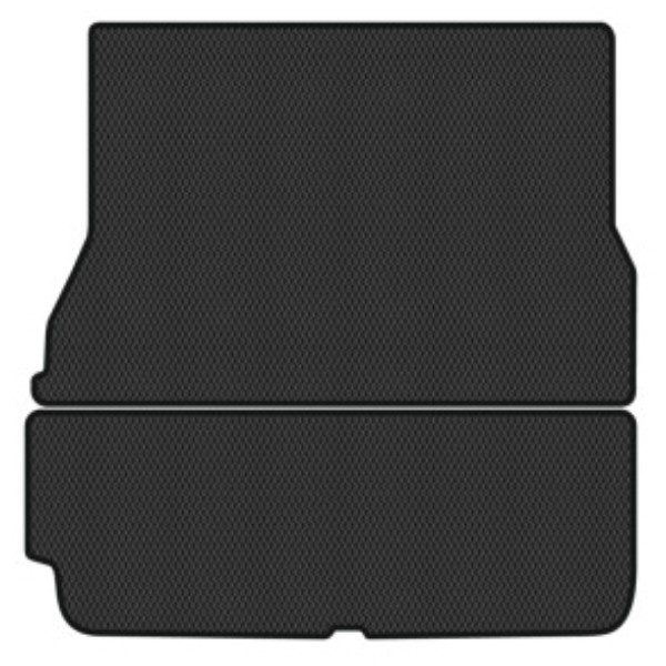 Фото - EVA коврик в багажник авто EVAtech для Model X 6 seats Tesla 2015-2017 1 поколение SUV USA (TA1671BE2RGB)