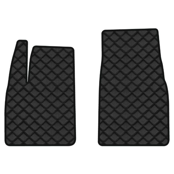 Фото - Килимки з екошкіри в салон авто передні EVAtech ECO для Model X 7 seats Restyling Tesla 2017-2021 1 покоління SUV USA TA44512A2BBB
