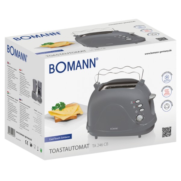 Фото - Тостер Bomann TA 246 CB Grey