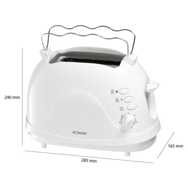 Фото - Тостер Bomann TA 246 CB White