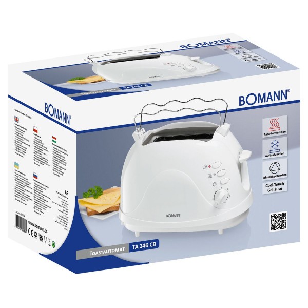 Фото - Тостер Bomann TA 246 CB White