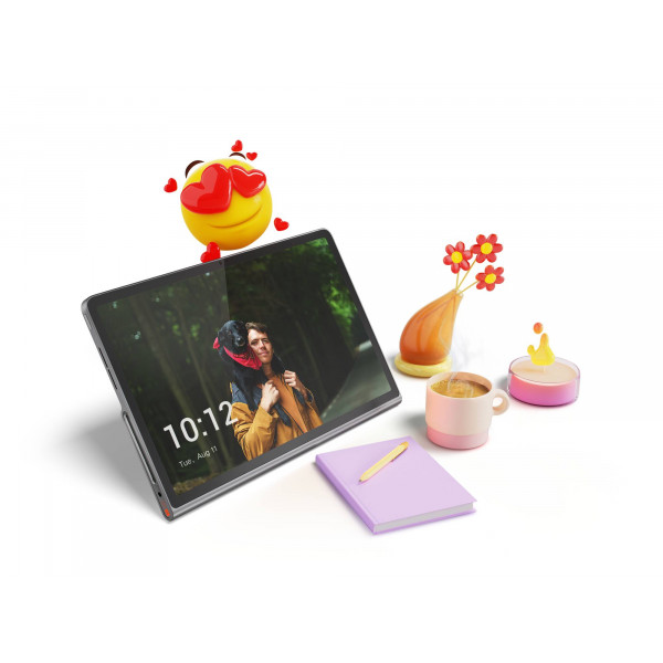 Фото - Планшет Lenovo Tab Plus 8/256 WiFi (ZADX0145UA) Luna Grey+Case