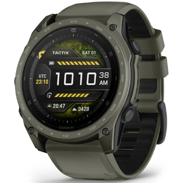 Фото - Смарт-часы Garmin Tactix 8 Cerakote, Olive Drab, 51mm (010-04553-11)