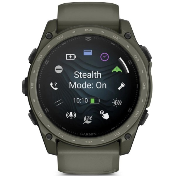 Фото - Смарт-часы Garmin Tactix 8 Cerakote, Olive Drab, 51mm (010-04553-11)