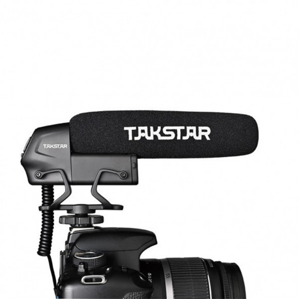 Фото - Мікрофон для відеокамери Takstar SGC-600 Shotgun Microphone Black Фото - Мікрофон для відеокамери Takstar SGC-600 Shotgun Microphone Black