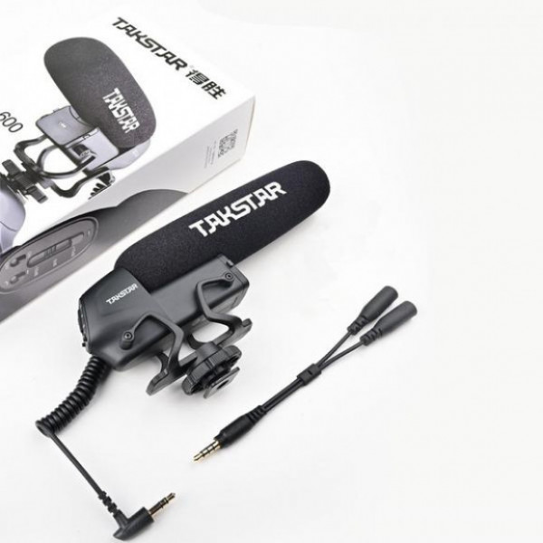 Фото - Мікрофон для відеокамери Takstar SGC-600 Shotgun Microphone Black