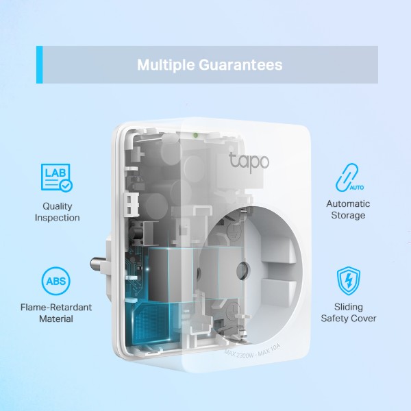 Фото - Розумна розетка TP-Link Tapo P100 (2-pack)