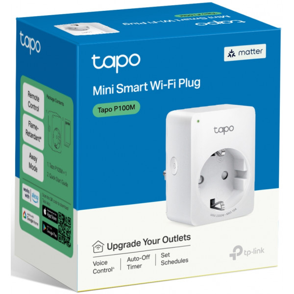 Фото - Розумна розетка TP-Link Tapo P100M