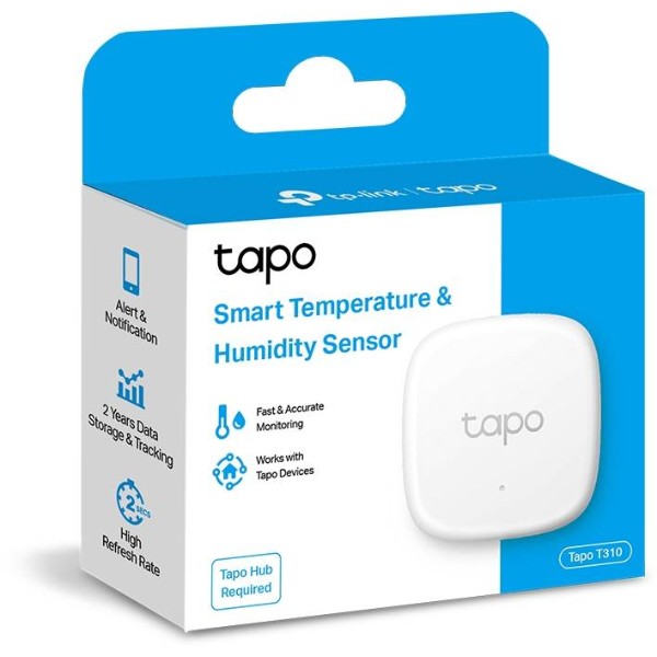 Фото - Бездротовий датчик температури і вологості повітря TP-Link Tapo T310