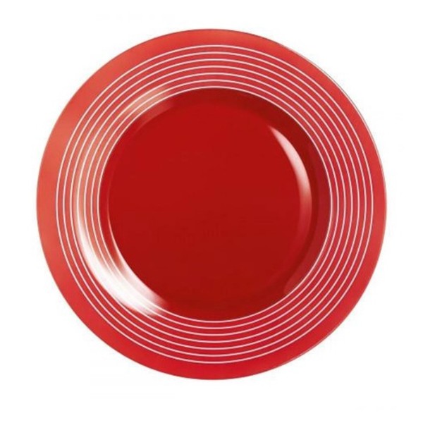 Фото - Тарілка обідня Luminarc Factory Red 25 см (P3285)