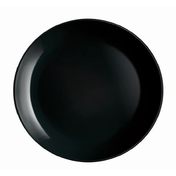 Фото - Тарілка обідня Luminarc Zelie Black 25 см (Q8454)
