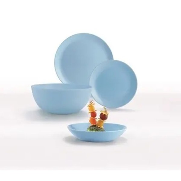 Фото - Тарілка обідня Luminarc Zelie Light Blue 25 см (Q3441)