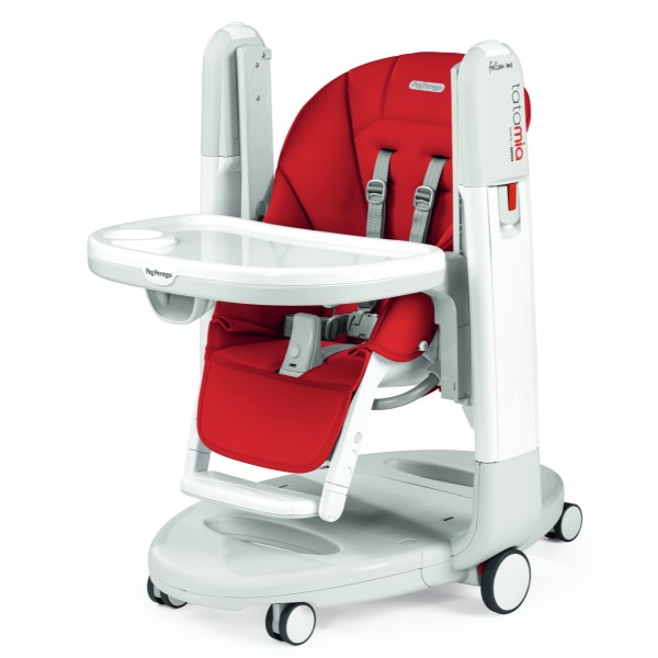 Фото - Стульчик для кормления трансформер Peg-Perego Tatamia Follow Me Fragola