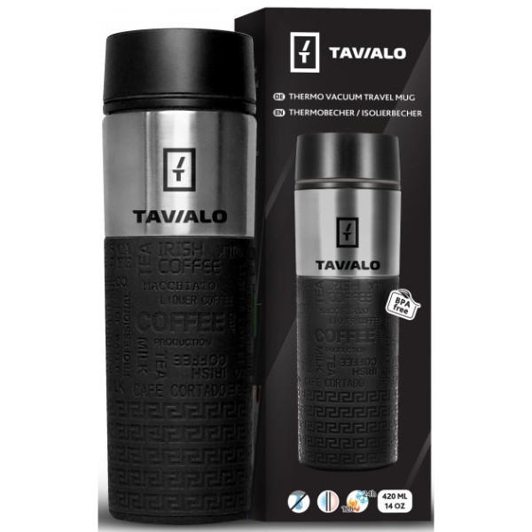 Фото - Термочашка Tavialo 420 мл Black (190420101)