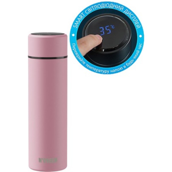 Фото - Термопляшка Noveen TB2116 Pink 280 мл