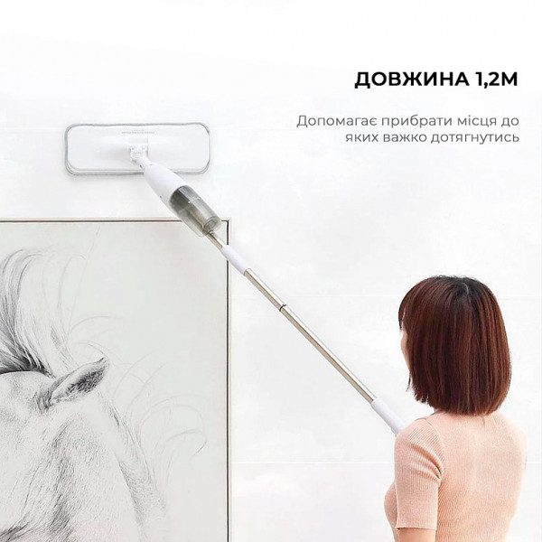 Фото - Швабра Deerma 683679, water spray mop TB500