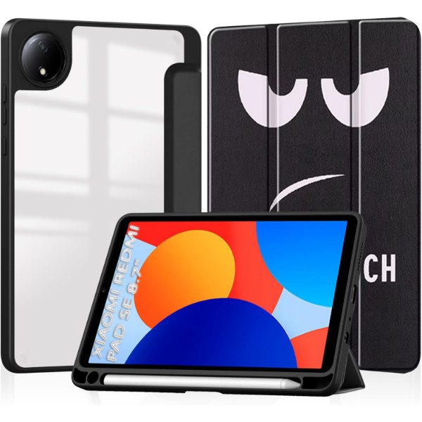 Фото - Чохол для планшета BeCover Soft Edge TPU з кріпленням для стілусу for Xiaomi Redmi Pad SE 8.7'' Don't Touch Marble (712573)