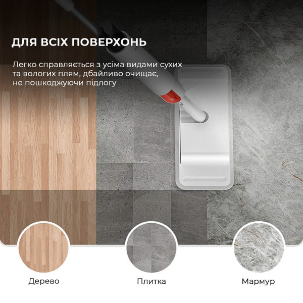 Фото - Швабра Deerma Spray mop White EU (TB880)
