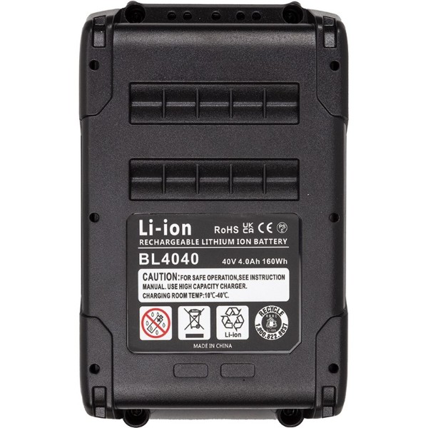 Фото - Аккумулятор для электроинструментов PowerPlant MAKITA BL4040 40V 4Ah Li-ion (TB921720)