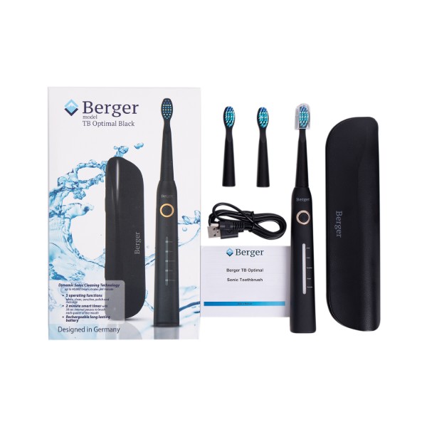 Фото - Зубная щетка электрическая Berger TB Optimal Black+Case