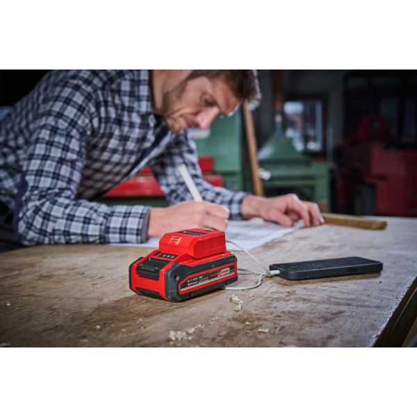 Фото - З/П до акумуляторної батареї для електроінструментів Einhell TC-CP 18 Li USB A/C - Solo без АКБ та ЗП (4514148)