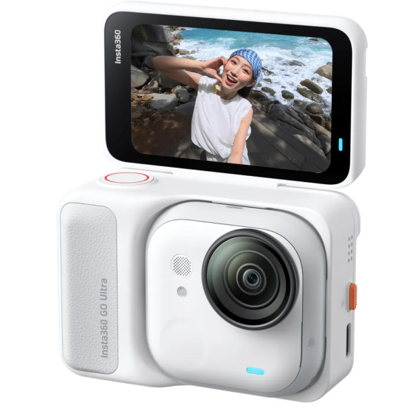 Фото - Экшн-камера Insta360 GO Ultra Creator Bundle Arctic White (CINSABEA003)