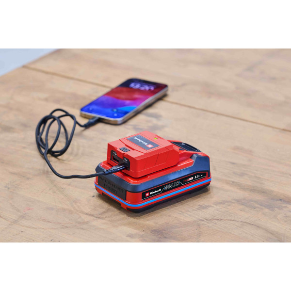 Фото - З/П до акумуляторної батареї для електроінструментів Einhell TC-CP 18 Li USB A/C - Solo без АКБ та ЗП (4514148)