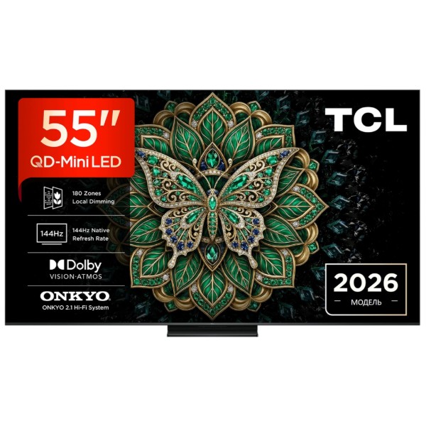 Фото - Телевізор TCL 55C6K PRO
