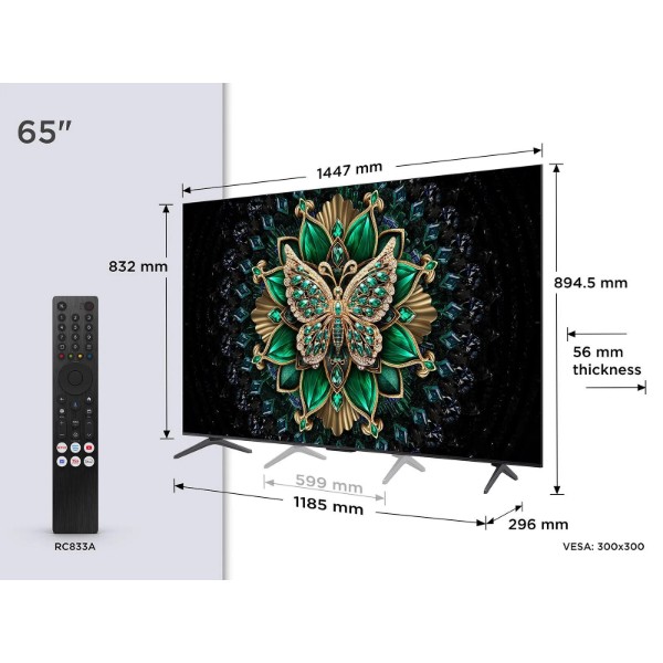 Фото - Телевизор TCL 65C61K