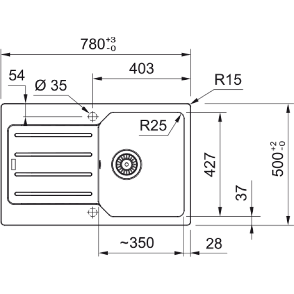 Фото - Мийка кухонна Franke City сірий камінь (114.0701.829)