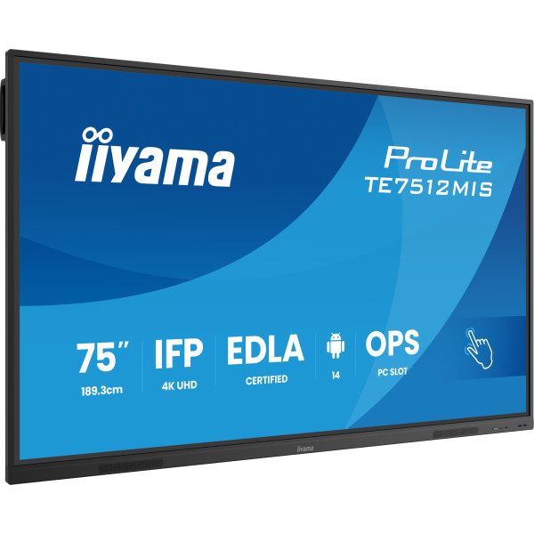 Фото - Інтерактивна панель IIYAMA TE7512MIS-B4AG