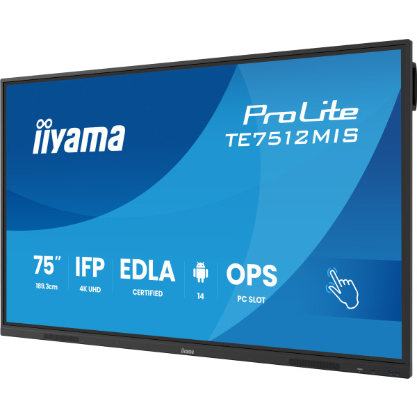 Фото - Інтерактивна панель IIYAMA TE7512MIS-B4AG