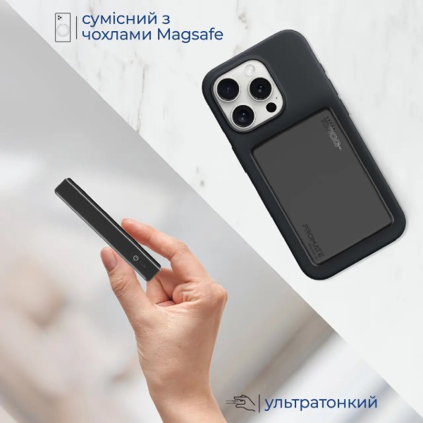 Фото - Батарея мобильная Promate 10000mAh (blade-10.black)