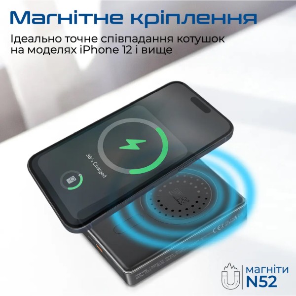 Фото - Батарея мобильная Promate 10000mAh (blade-10.black)