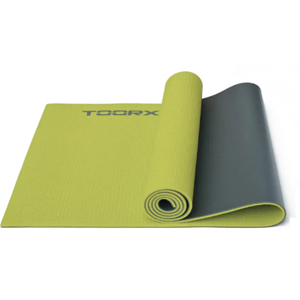 Фото - Килимок для йоги та фітнесу Toorx Yoga PVC Verde/Antracite (MAT-176)
