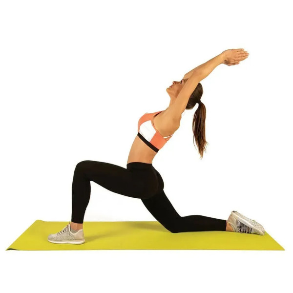Фото - Килимок для йоги та фітнесу Toorx Yoga PVC Verde/Antracite (MAT-176)