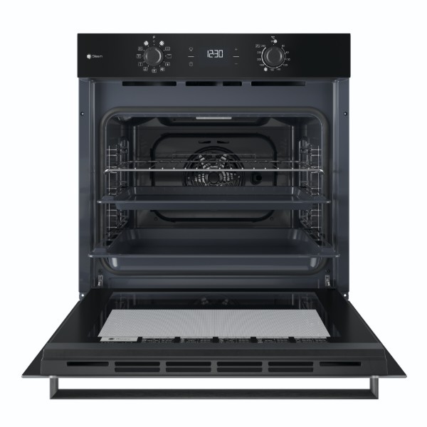 Фото - Духовой шкаф + варочная панель газовая Indesit IOK58HSB + ING61T/BK1