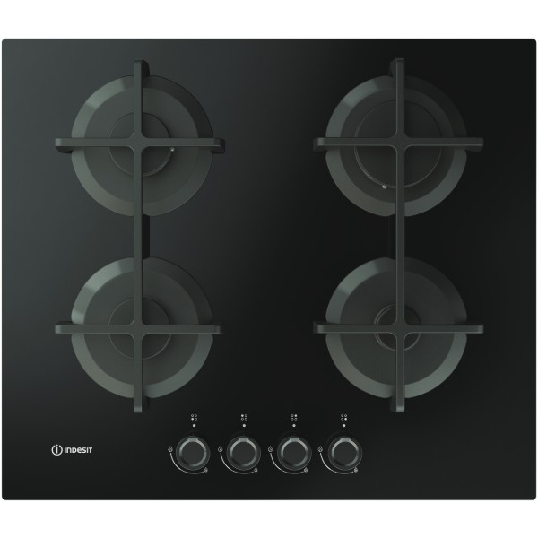 Фото - Духовой шкаф + варочная панель газовая Indesit IOK58HSB + ING61T/BK1