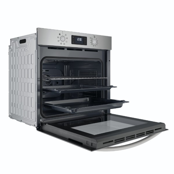 Фото - Духова шафа + варильна поверхня газова Indesit IO255HUX + THP641IX/I