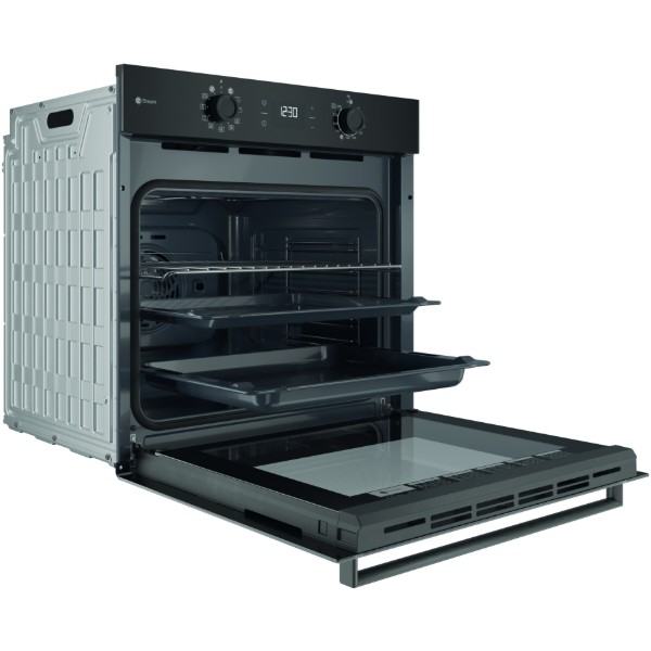 Фото - Духовой шкаф + варочная панель газовая Indesit IOK58HSB + ING61T/BK1