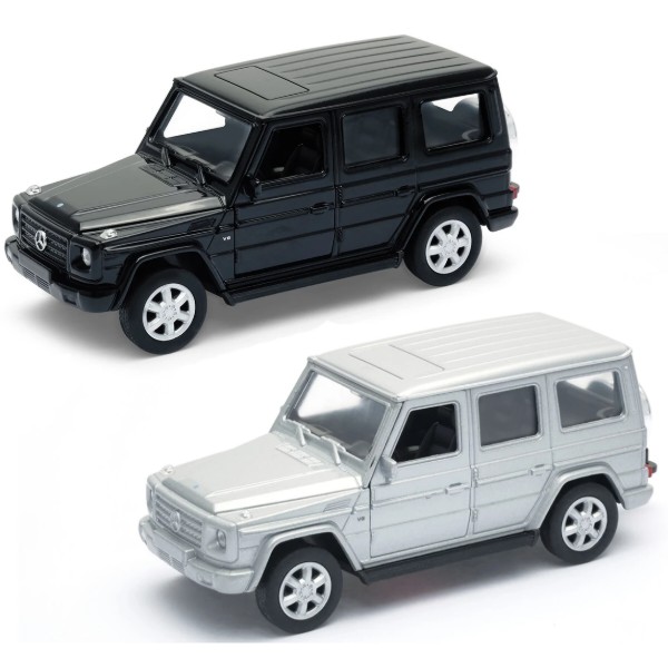 Фото - Колекційний легковий транспорт TechnoDrive MERCEDES-BENZ G-CLASS (чорний, сірий) в асортименті (26024W)