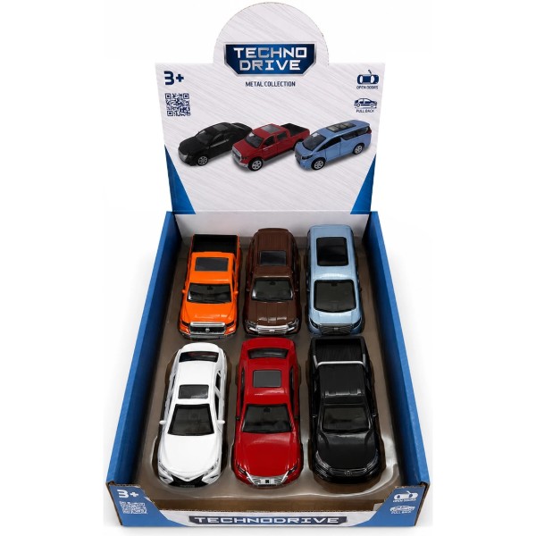 Фото - Автотранспорт TechnoDrive TOYOTA S3 в асортименті (KM250250S3)
