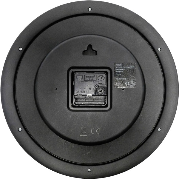 Фото - Настенные часы Technoline Black (WT7000 schwarz)