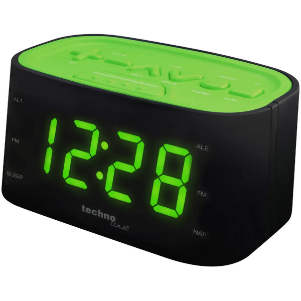 Фото - Радиочасы Technoline Black/Green (WT465 grun)