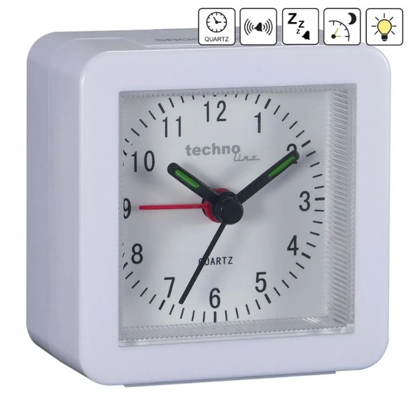 Фото - Настільний годинник Technoline Modell SC White (Modell SC weis)