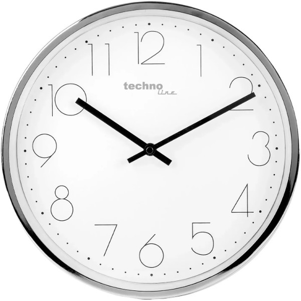 Фото - Настенные часы Technoline White/Silver (WT7210)