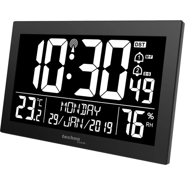 Фото - Термогігрометр Technoline WS8017 Black