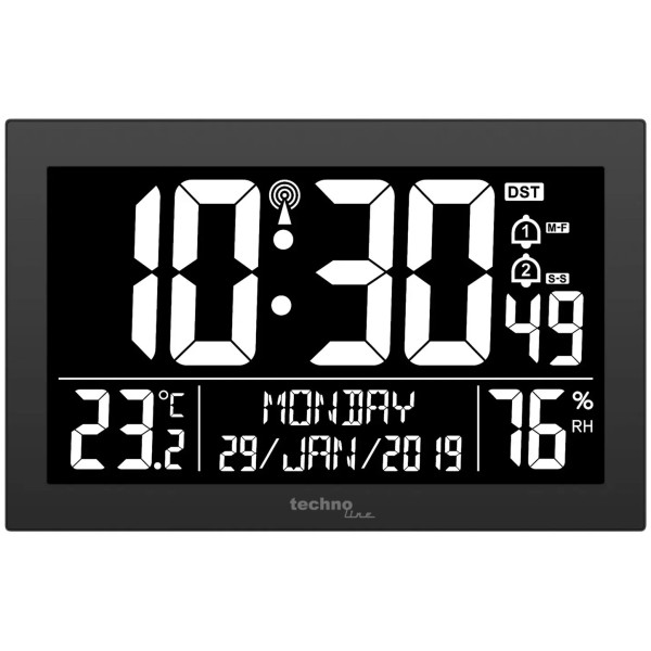 Фото - Термогігрометр Technoline WS8017 Black