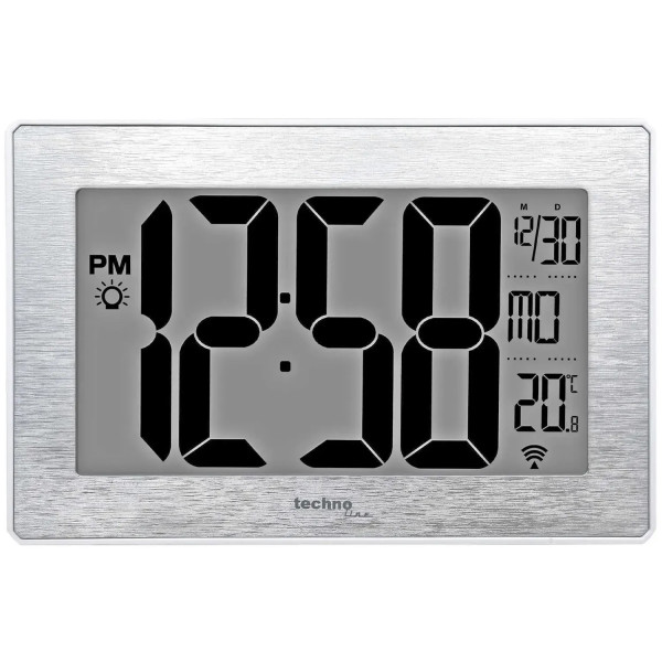 Фото - Настенные часы Technoline WS8019 Silver