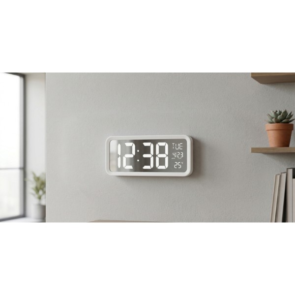 Фото - Настенные часы Technoline WS8130 White